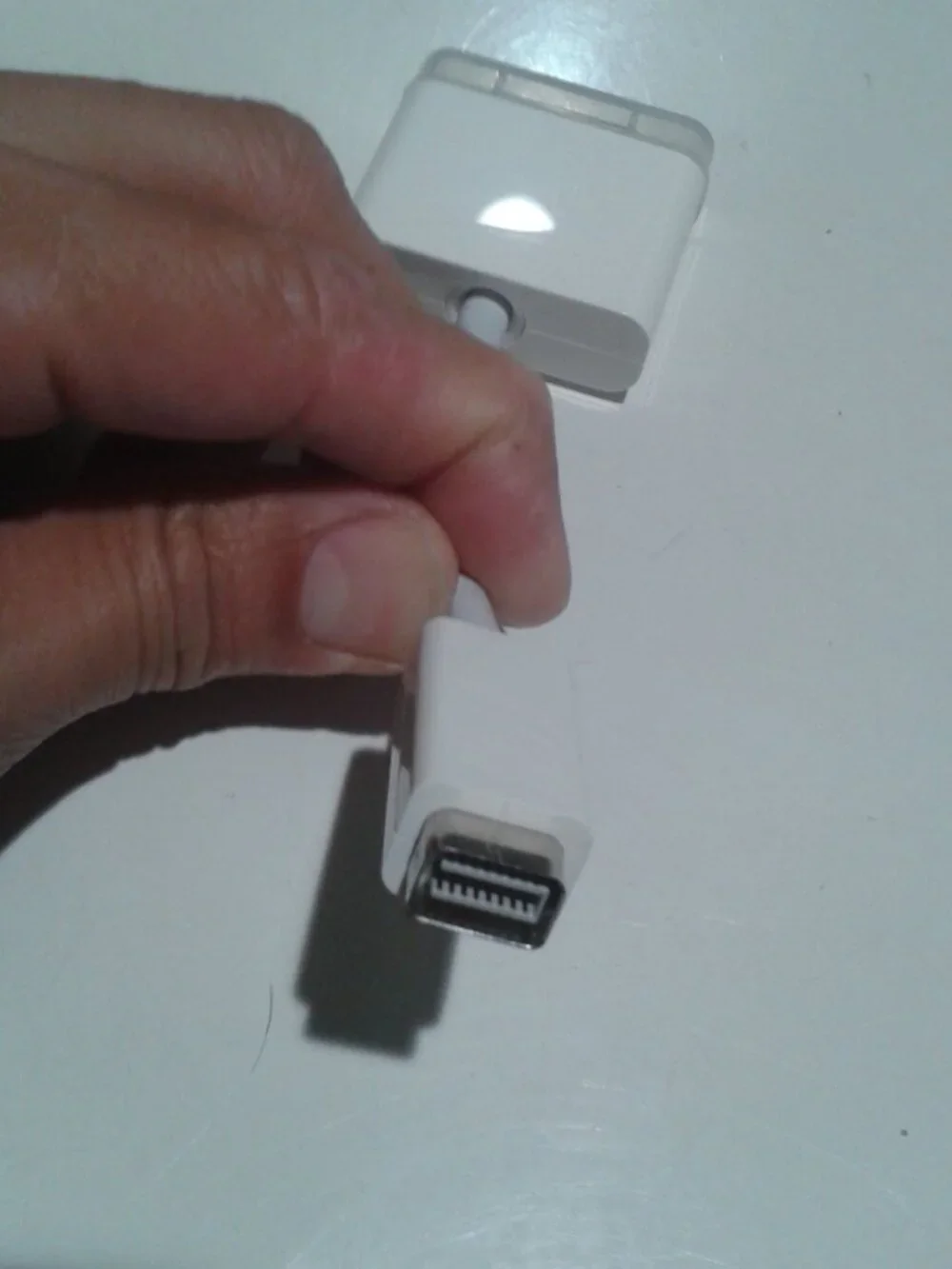 Genuine APPLE M9321G-B Mini DVI-DVI Adapter USED TESTED
